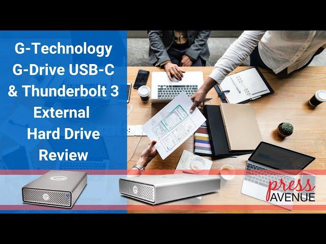 G-Technology G-Drive USB-C & Thunderbolt 3 Review & Test