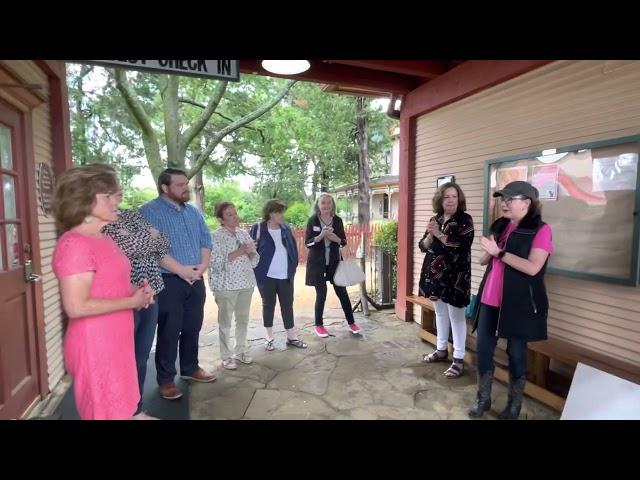 Check presentation to the Heritage Farmstead Museum