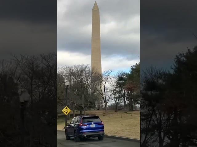 город Вашингтон Округ Колумбия с юга на север США Washington DC downtown District of Columbia