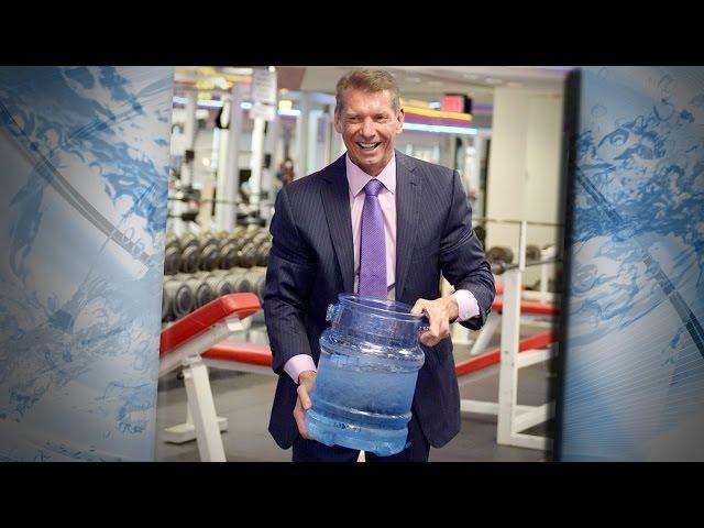 Vince McMahon takes part in the "Ice Bucket Challenge"