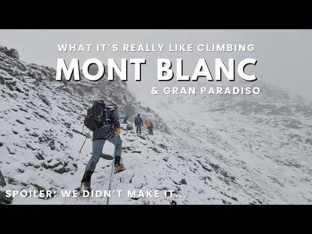 Mont Blanc | What It's Really Like Climbing Western Europe's Highest Mountain (Goûter Route)