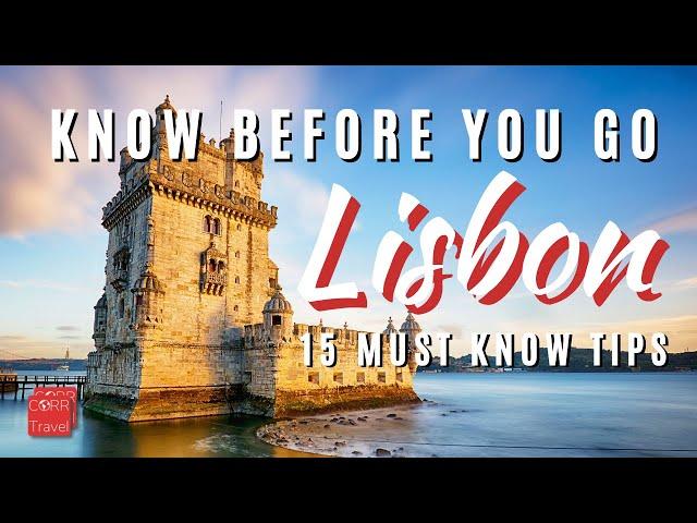 15 Know BEFORE Go Lisbon  Travel Tips for Lisbon First Time Travel | Lisbon Travel Guide