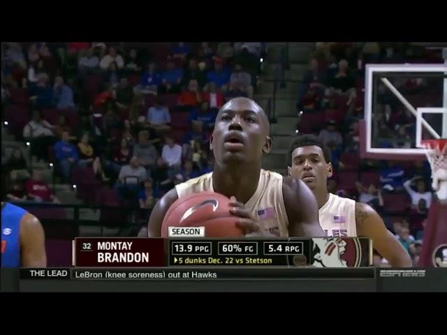 12.30.2014 Florida @ Florida State Mens Basketball