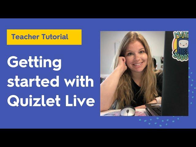 How to use Quizlet Live in your classroom or remotely - Teacher tutorial