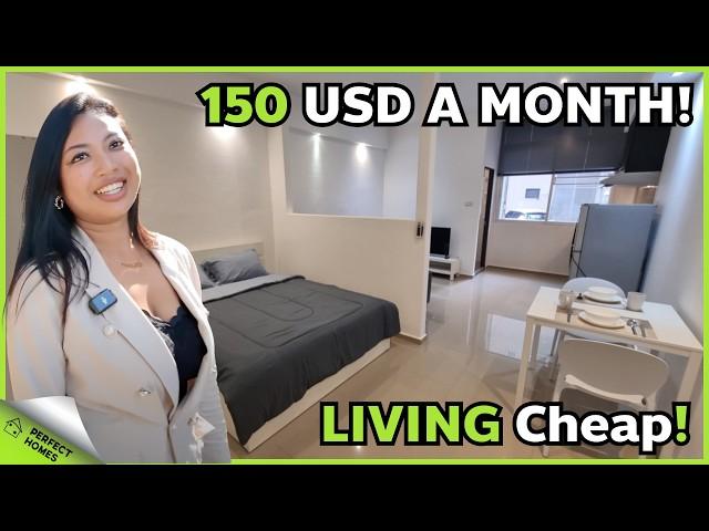 CHEAP LIVING in Thailand! Yes this is really $150/Month but would you live here? PP Condominium