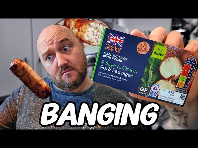 BANGING !!! These New SAGE AND ONION Sausages are ALMOST FESTIVE !!!