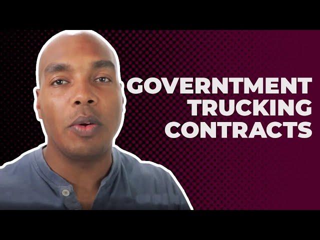 How to find Government Contracts for Trucking - Sam.Gov Trucking Contracts