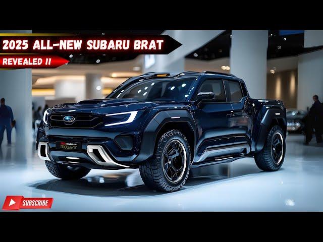 The Legend Return! All-New 2025 Subaru Brat Revealed: Reimagined for a New Generation