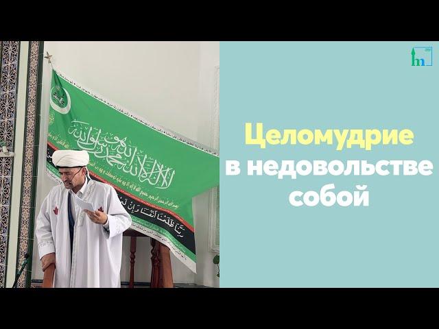 Целомудрие в недовольстве собой