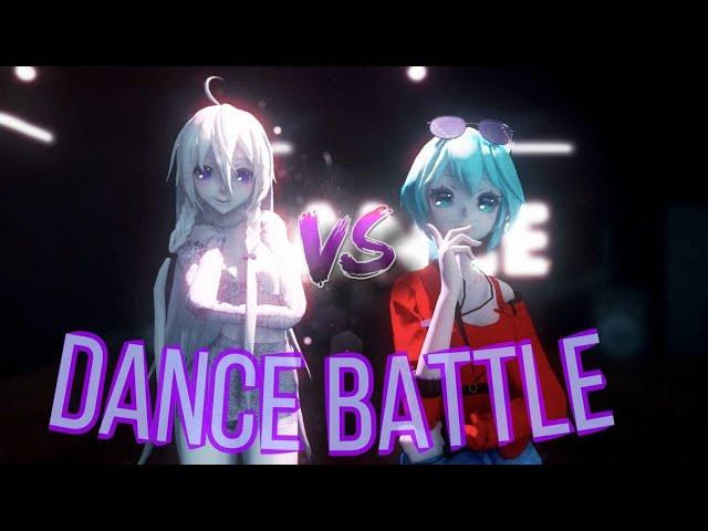 【MMD| K-POP】Dance Battle 【Miku vs IA】