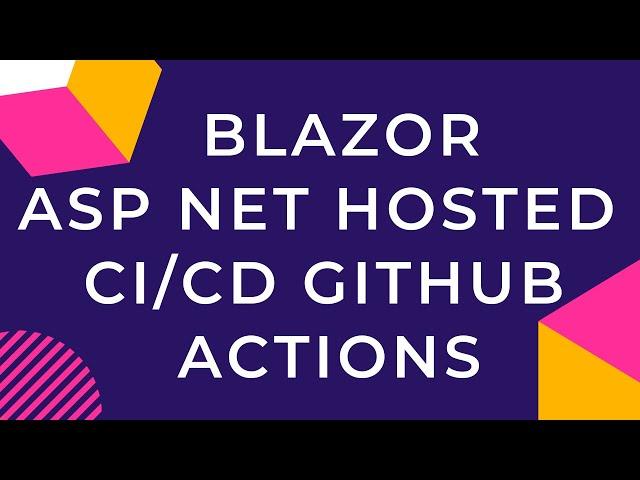 Blazor (ASP.NET Core hosted) CI/CD Pipeline with GitHub Actions + Azure App Service