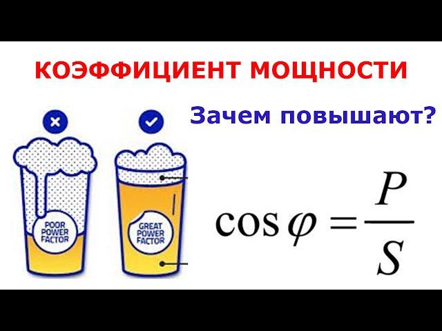 Коэффициент мощности простыми словами