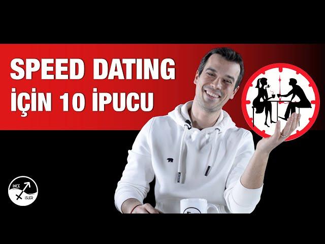 İLK BULUŞMADA İŞİNİZE YARAYACAK 10 İPUCU / SPEED DATING İÇERİR!