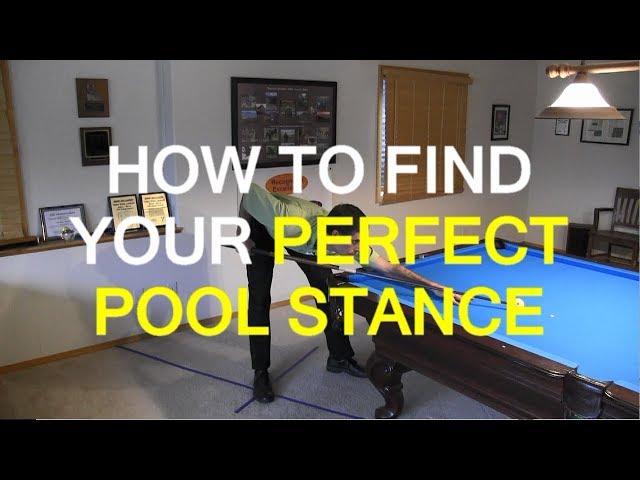 How to Find the Perfect Pool/Snooker/Billiards Stance