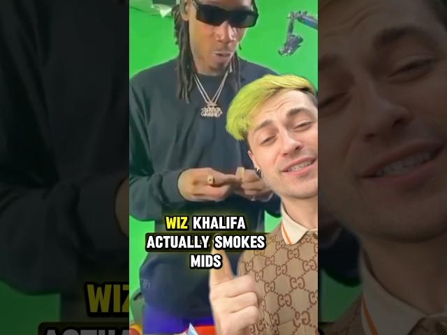 Wiz Khalifa rolling up… 