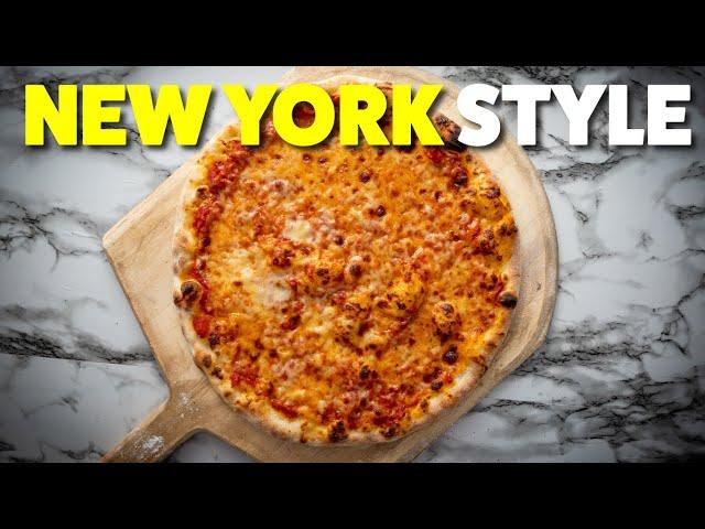 New York Style Pizza Recipe for the home oven