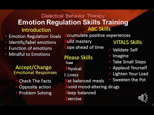 DBT Peer Connections   Ep 4a – Emotion Regulation Skills Introduction