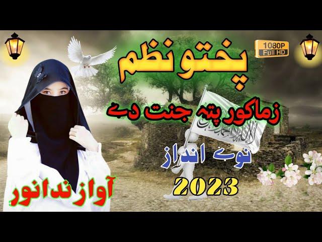 Poshto New Nazam || Zama Kor PaTa Janat De || Awaz Nida Noor