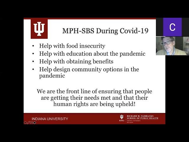 MPH in Social and Behavioral Sciences information session