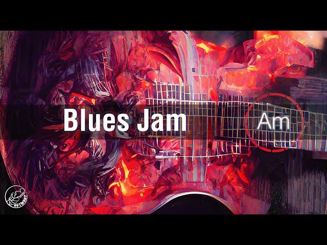 Gary Moore Style Blues Backing Track No Guitar in A Minor