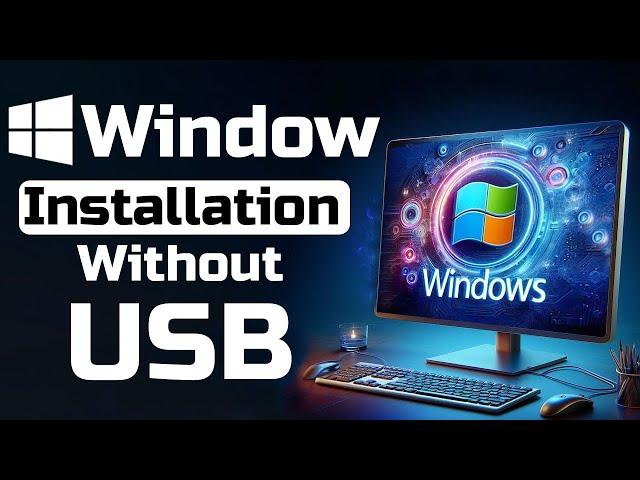 How to Install Windows Without a USB Drive Using WinToHDD | No USB Needed with WinToHDD