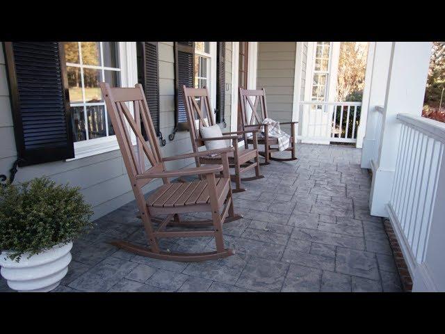 POLYWOOD® Braxton Porch Rocking Chair - R180