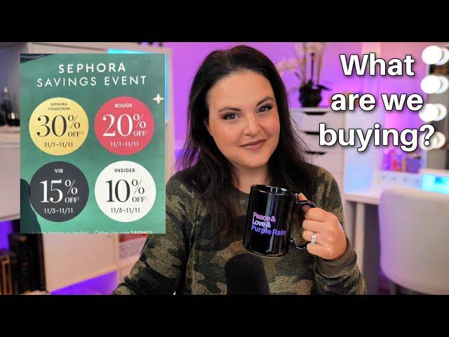 LIVE CHAT: Sephora Sale Recommendations - Fall 2024