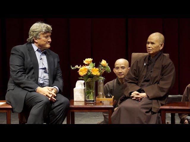 Stanford University CCARE w Thich Nhat Hanh and James Doty, MD