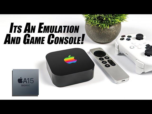 Its Also An Emulation And Game Console! The New 2022 Apple TV 4K