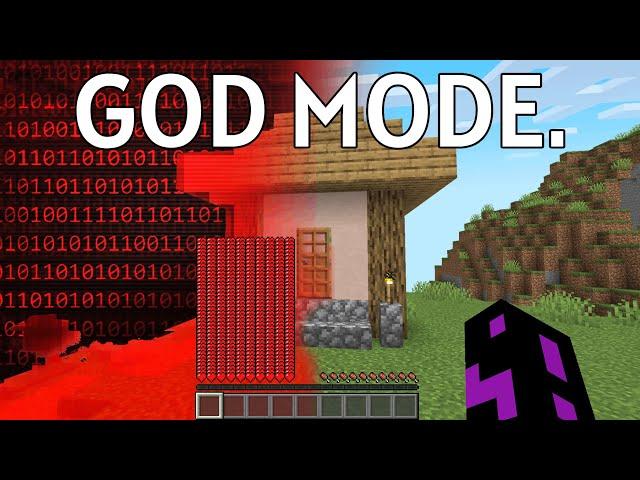 How I Broke Survival Minecraft to Become God