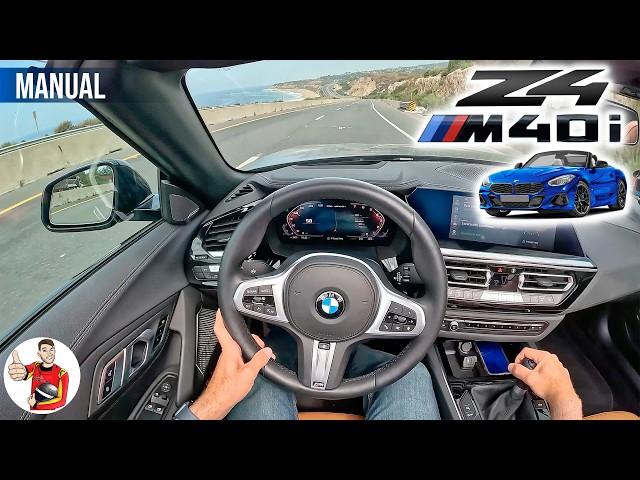 The Best [Manual] Bimmer // 2025 BMW Z4 M40i Drive Review (POV)