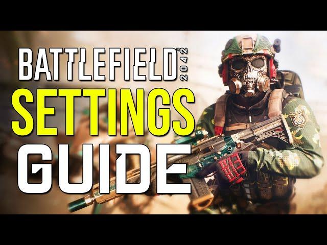 NEW Best Battlefield 2042 Settings Guide Season 7 - Best Sensitivity, Best Fov?