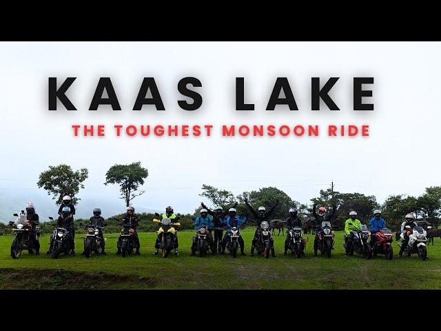 The Toughest Monsoon Ride  Kaas Lake | Satara In Monsoons