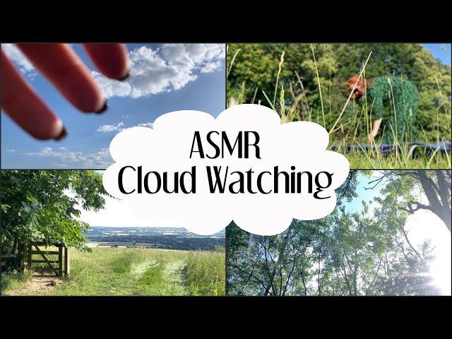 ASMR Cloud Watching  Walking in Nature