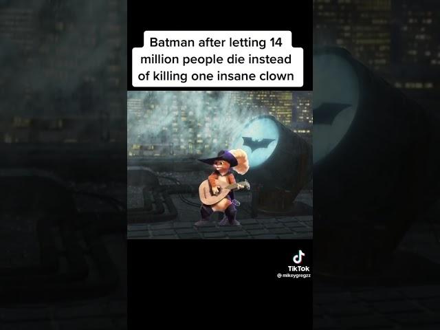 Yeah as a Batman fan, this is too accurate