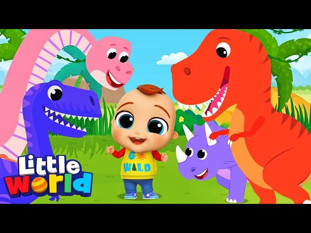 What's Your Favorite Dinosaur? | An Imagination Song |  Kids Songs & Nursery Rhymes by Little world