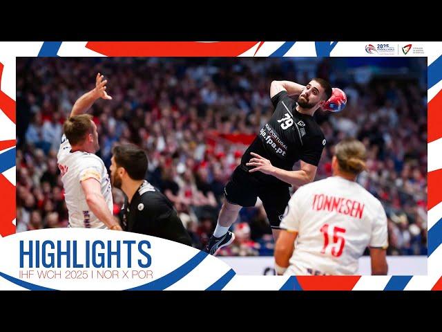 HIGHLIGHTS | Noruega x Portugal | IHF World Championship 2025