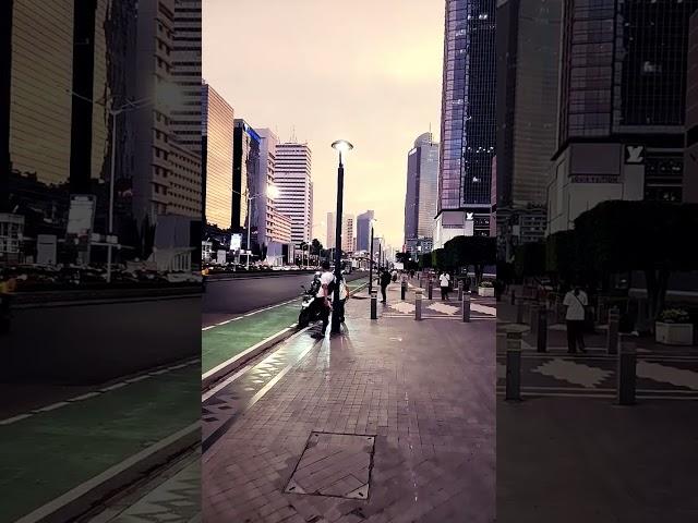 Mrt Bundaran hi  4K City Tour