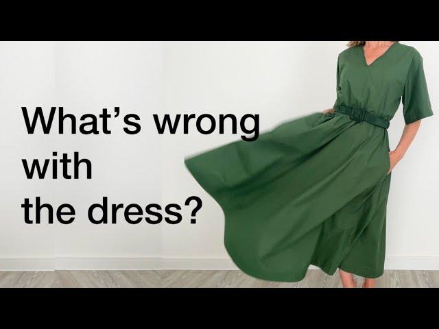 Dress alteration for the best fit 