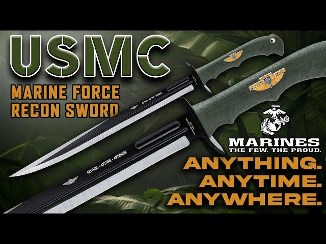 BUDK: The USMC Marine Force Recon Sword is battle-ready for "Anything, Anytime, Anywhere"!