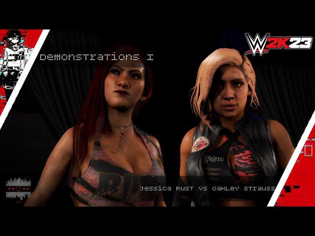 NIRATIAS: Demonstrations I - Jessica Rust vs Oakley Strauss (WWE 2K23)