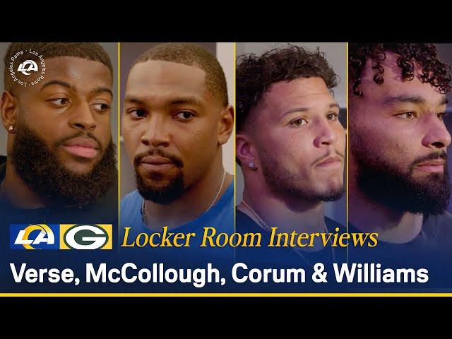 Jared Verse, Jaylen McCollough, Blake Corum & Kyren Williams React To Week 5 Loss To Packers