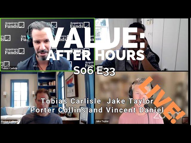 Value After Hours S06 E33 Big Short's Vincent Daniel and Porter Collins on Gold, Oil, and Housing