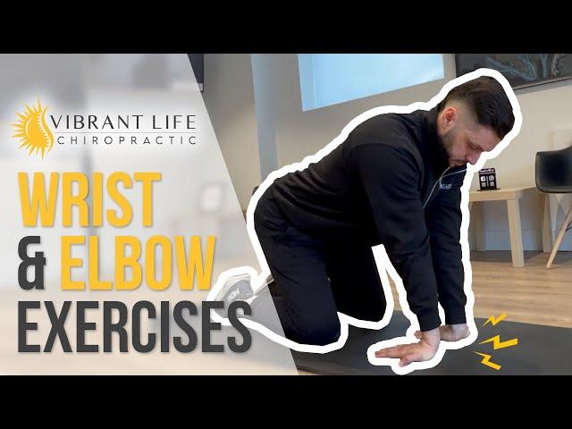 Relieve Pain in the Wrists, Forearms, and Elbow with THESE Exercises | Dr. Adam Sisti, DC