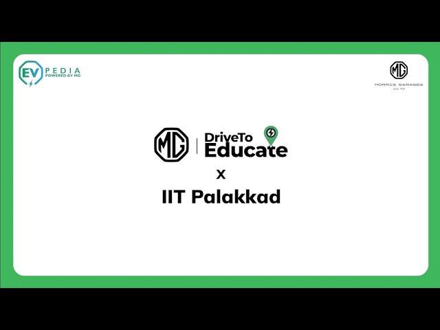 Drive To Educate | IIT Palakkad | EVPEDIA