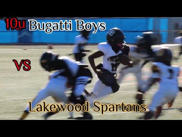 10u FOOTBALL | BUGATTI BOYS VS LAKEWOOD JR. SPARTANS | 11/23/2024 | PLAYOFFS RD. 3 NFC CHAMPIONSHIP