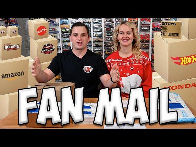 HUGE Fan Mail UNBOXING!! - TONS OF CARS!