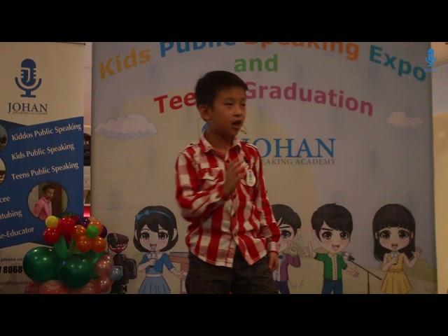 Kids Public Speaking Expo I Johan Speaking Academy