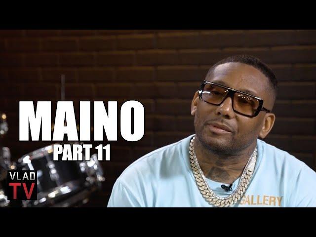 Maino on Running Into Jim Jones During Their Beef, Jim Was 30 Deep, Squashing Beef There (Part 11)