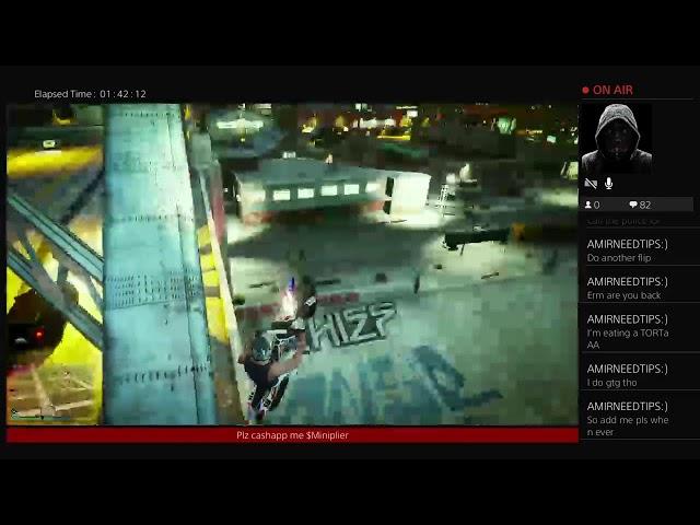 Grand theft auto V live bc i fell off